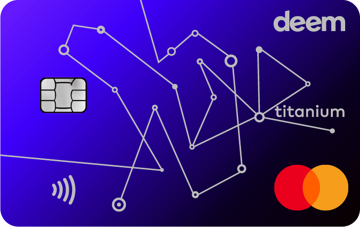 Deem Mastercard Titanium Miles Up Credit Card | Deem Credit Cards