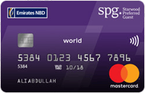 Emirates NBD Starwood Preferred Guest World Credit Card | Emirates NBD Credit Cards