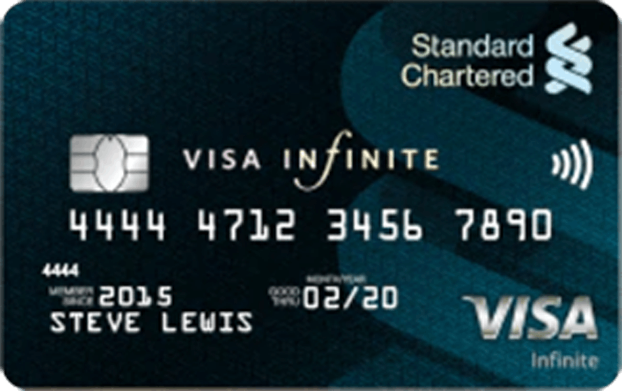 Standard Chartered Visa Infinite Card | Standard Chartered Bank (SCB) Credit Cards