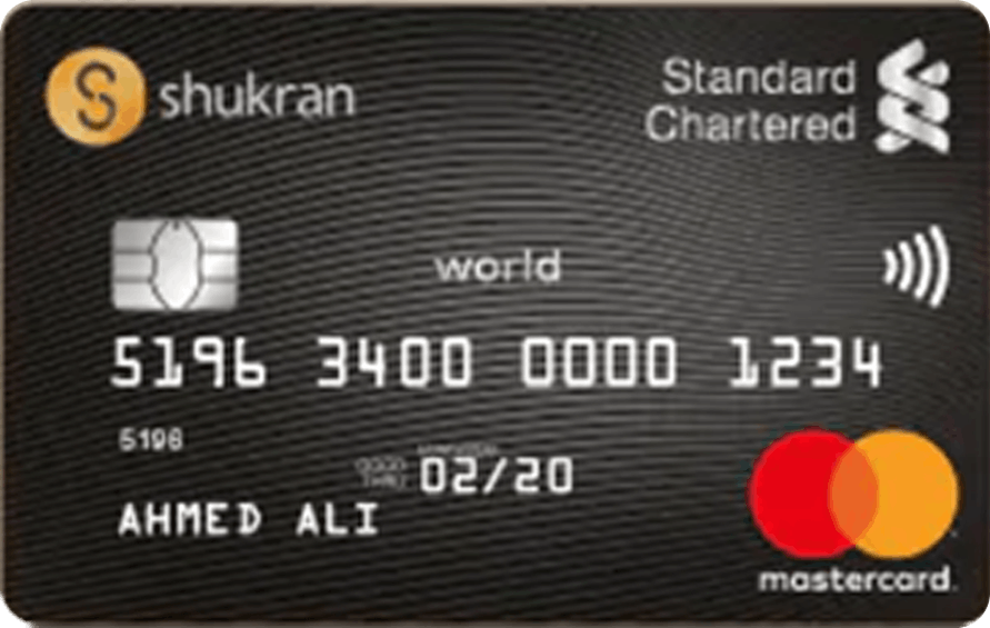Standard Chartered Shukran World Credit Card | Standard Chartered Bank (SCB) Credit Cards