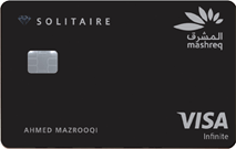 Mashreq Solitaire Credit Card | Mashreq Bank Credit Cards