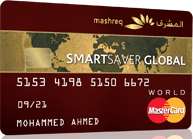 Mashreq Smartsaver Global Credit Card | Mashreq Bank Credit Cards