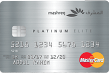 Mashreq Platinum Elite MasterCard | Mashreq Bank Credit Cards