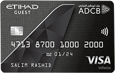 ADCB Etihad Guest Infinite Credit Card | Abu Dhabi Commercial Bank (ADCB) Credit Cards