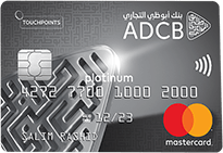 ADCB TouchPoints Platinum Credit Card | Abu Dhabi Commercial Bank (ADCB) Credit Cards