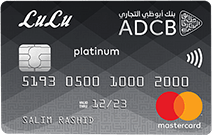 ADCB Lulu Platinum Credit Card | Abu Dhabi Commercial Bank (ADCB) Credit Cards