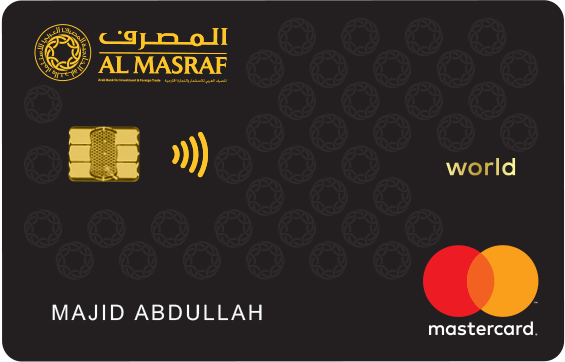 Al Masraf World Mastercard | Al Masraf Credit Cards