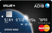 ADIB Value+ Card | Abu Dhabi Islamic Bank (ADIB) Credit Cards