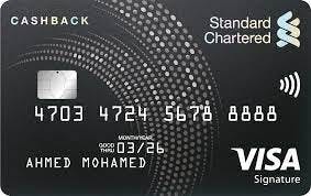 Standard Chartered Cashback Credit Card | Standard Chartered Bank (SCB) Credit Cards