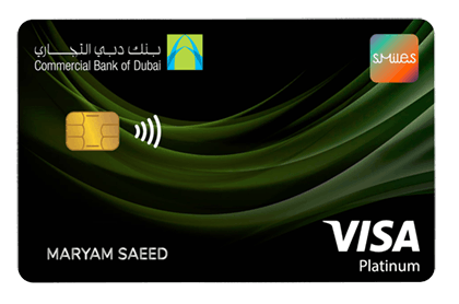 CBD Smiles Visa Platinum | Commercial Bank of Dubai (CBD) Credit Cards